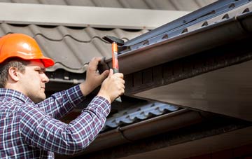 gutter repair Burlingham Green, Norfolk